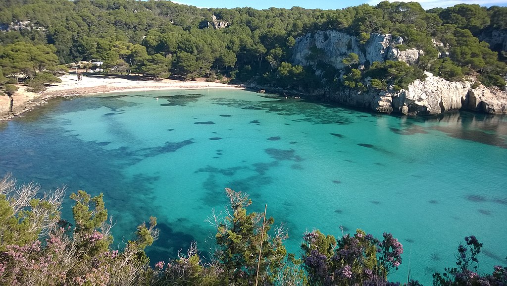 Cala Macarella - las mejores playas de España