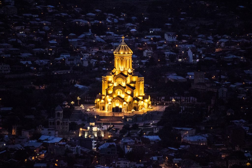 catedral de la santisima trinidad, tbilisi, georgia