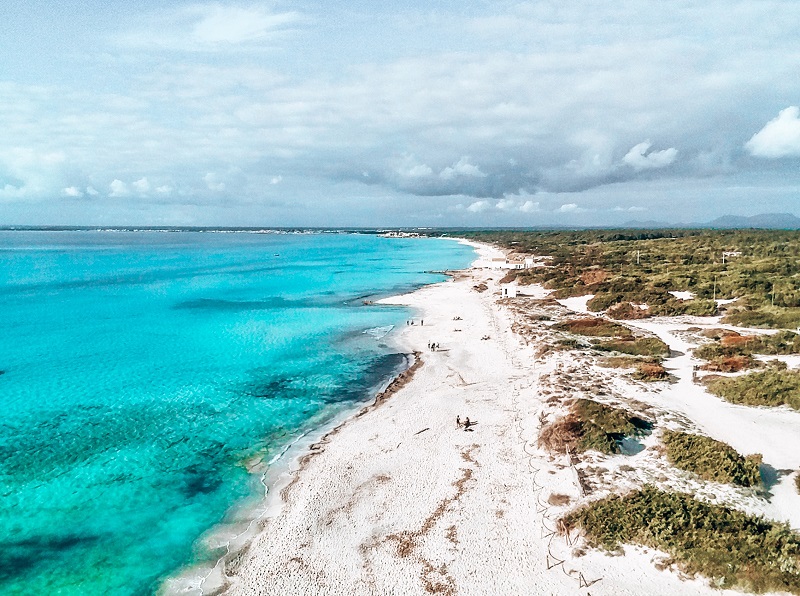 es trenc, mallorca. las mejores playas de españa