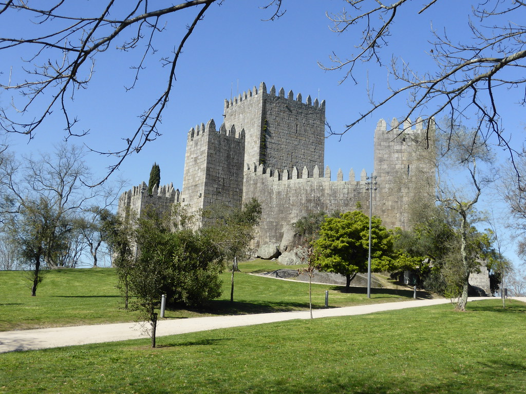Castillo, Guimarães, Portugal - que ver en el norte de Portugal
