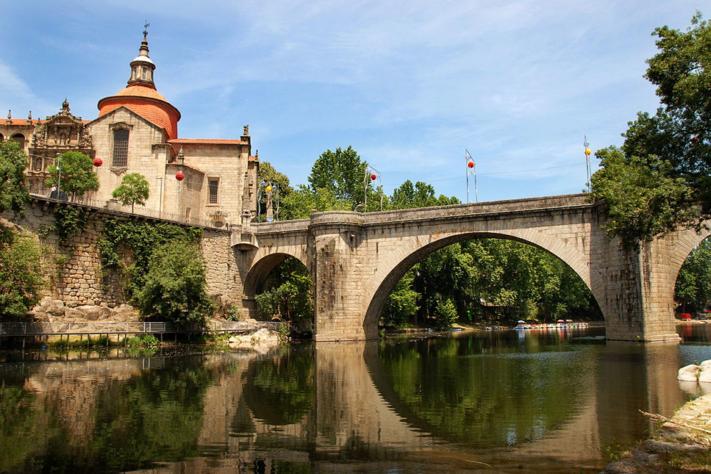 Amarante - Puente de São Gonçalo e iglesia, Portugal