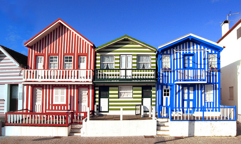 Praia da Costa Nova, Portugal, que ver en el norte de Portugal