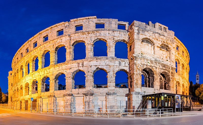 pula, croacia, Las ciudades más bonitas para visitar en Croacia